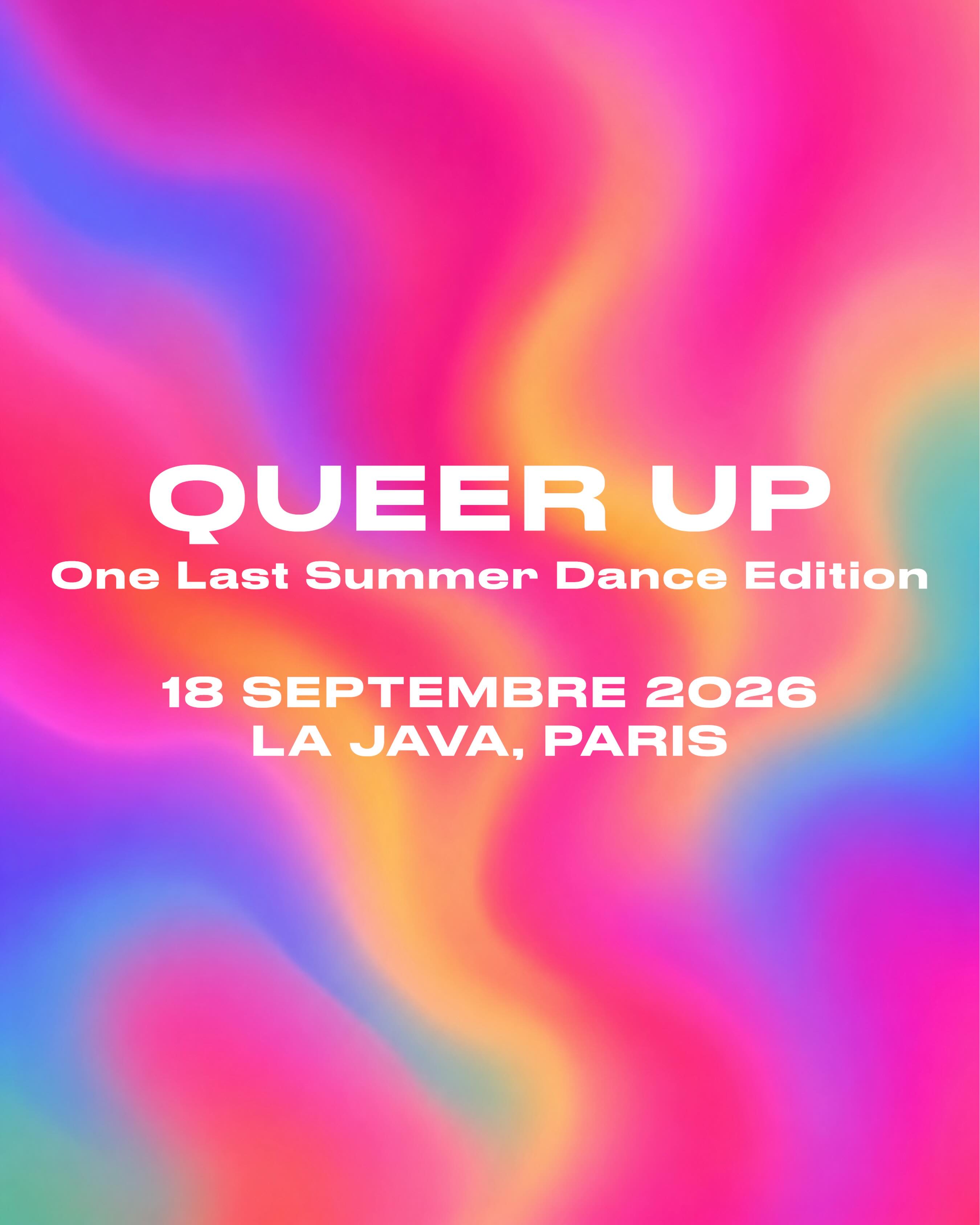 Queer Up : One Last Summer Dance (Soirée Lesbienne Et Queer)