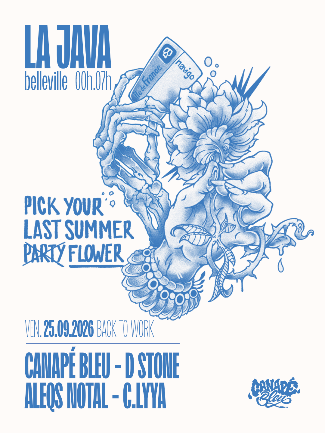 Canapé Bleu : D Stone, Aleqs Notal, C.Lyya