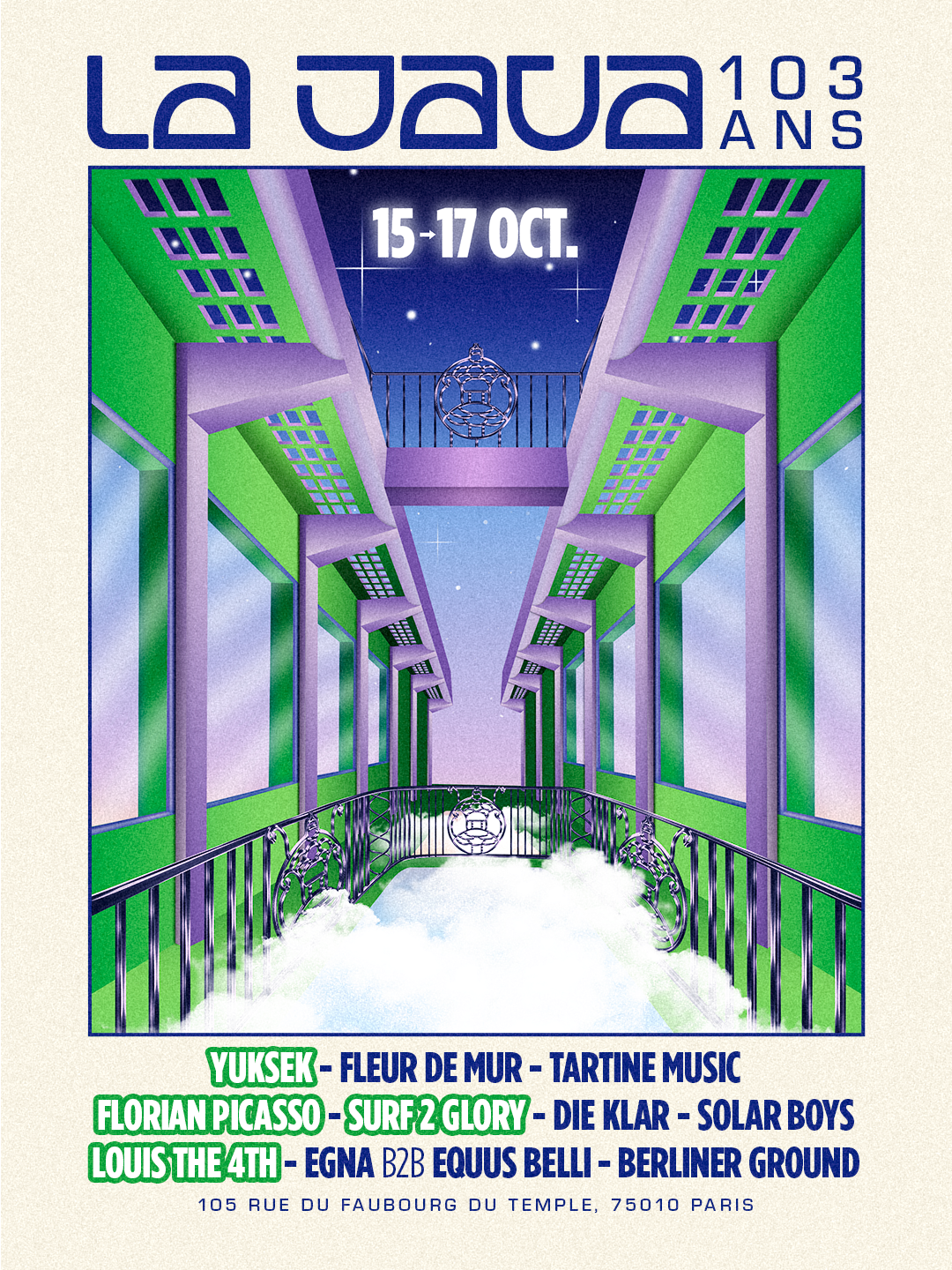 La Java 103 Ans : Louis The 4th, Egna B2b Equus Belli & More