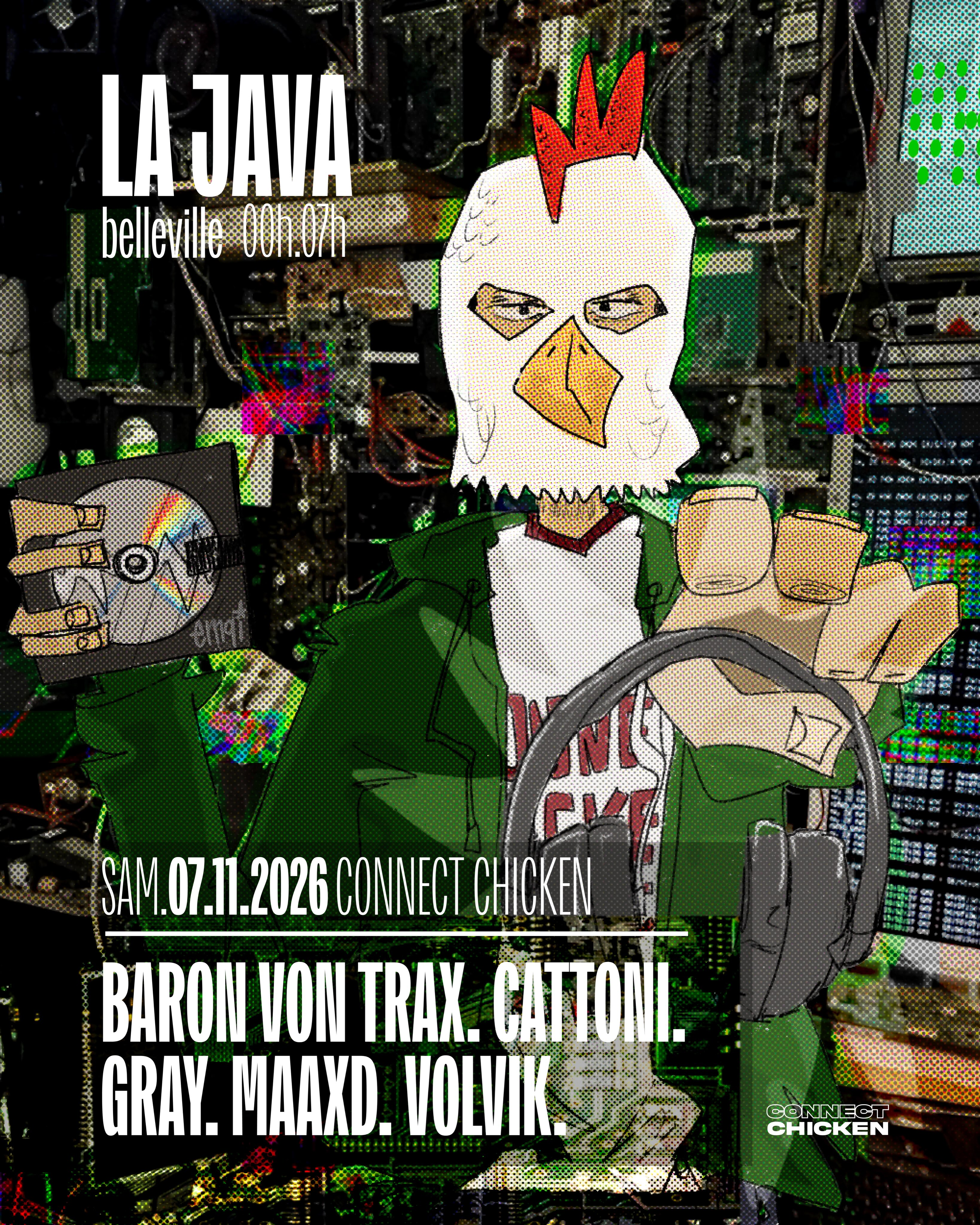Connect Chicken : Baron Von Trax, Cattoni, Gray & More